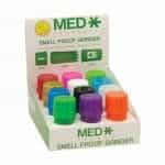 Medtainer | Storage w/ Grinder 12 Pack Assortment (Colors May Vary) | The Ultimate On-The-Go Solution for Your Grind