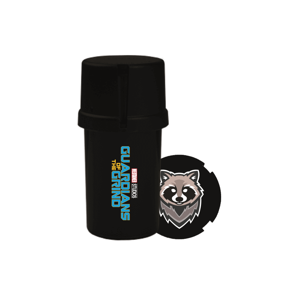 Medtainer | Storage w/ Grinder "Rocky" Guardian of The Grind - 20 Dram | Your Ultimate Grinding Companion