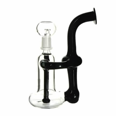 Generic Label 6" Stem Recycler 14mm - Black