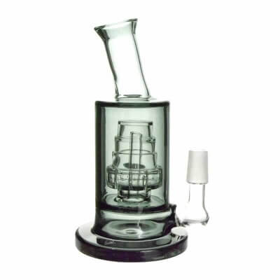 Generic Label 6″ Cake Perc Oil Rig 14mm – Black