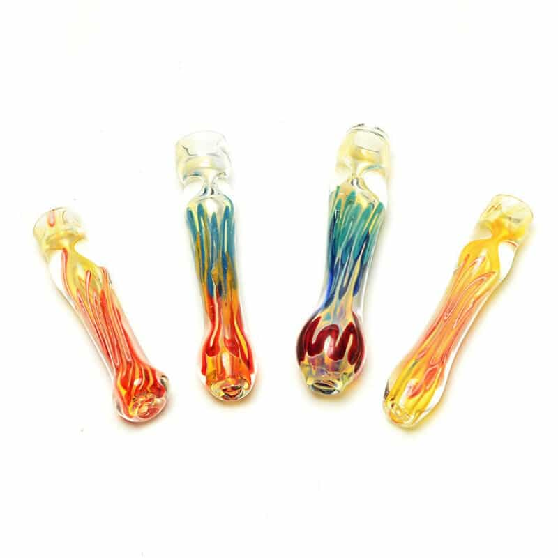 Candy Cane Swirl Spoon Hand Pipe (2 – 3 inches)