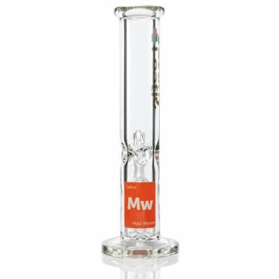 Leafly 12" Straight Tube Water Pipe - Maui Wowie