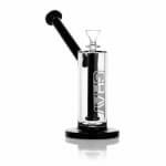 GRAV | 9" Upright Bubbler Water Pipe - Black