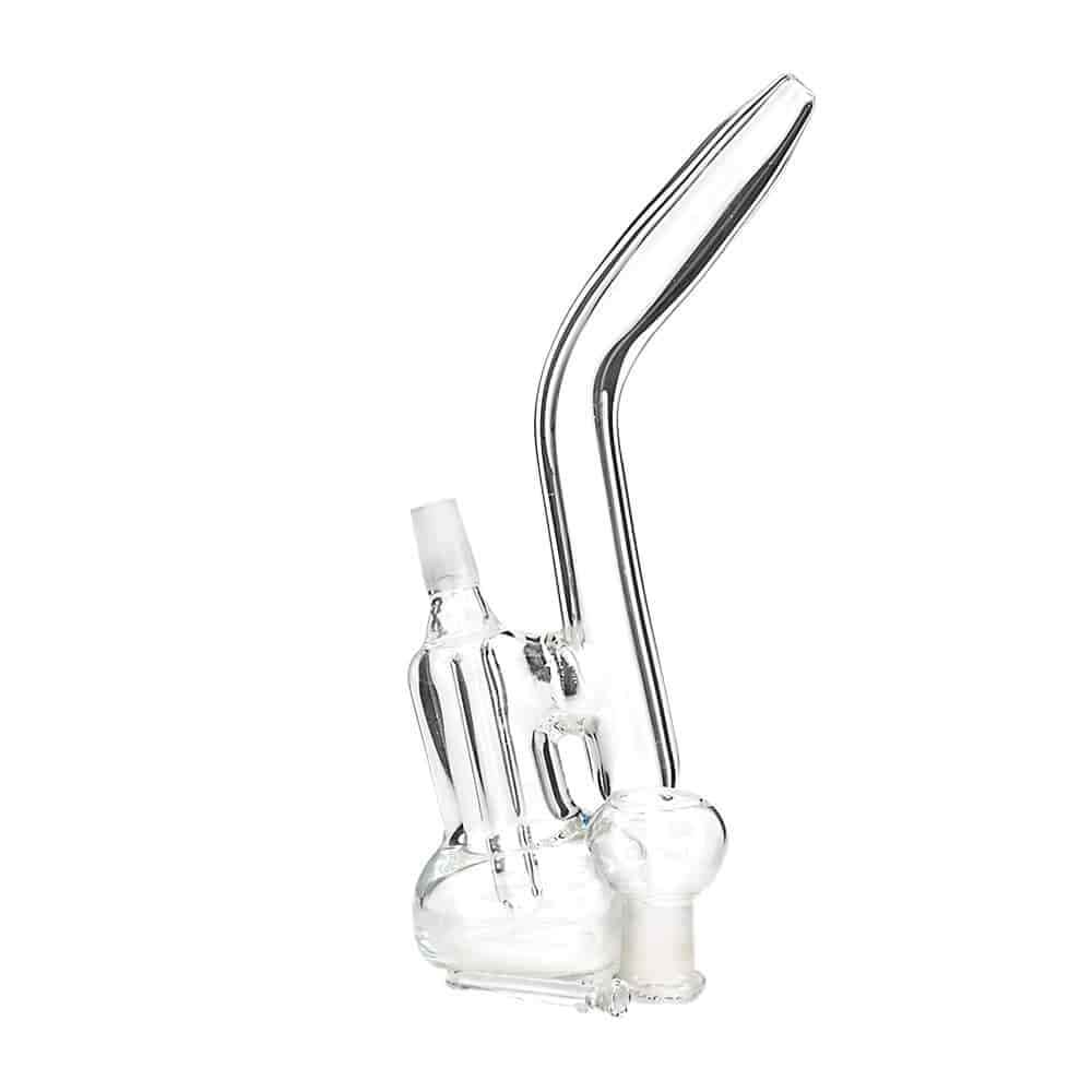 Generic Label 5" Mini Dab Rig 14mm - Clear / 4