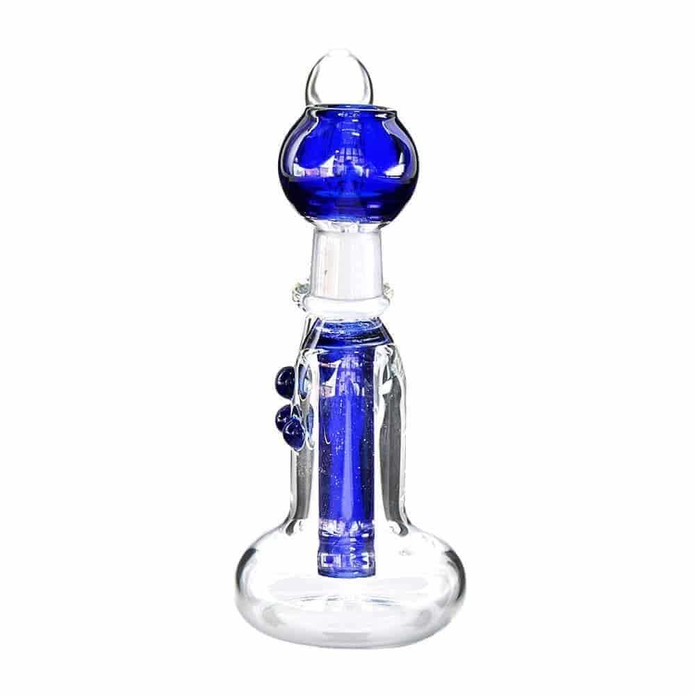 Generic Label 5.5" Blue Stem Oil Rig - 14mm / 2