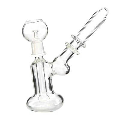 Generic Label 5.5" Double Ring Oil Rig 14mm - Clear