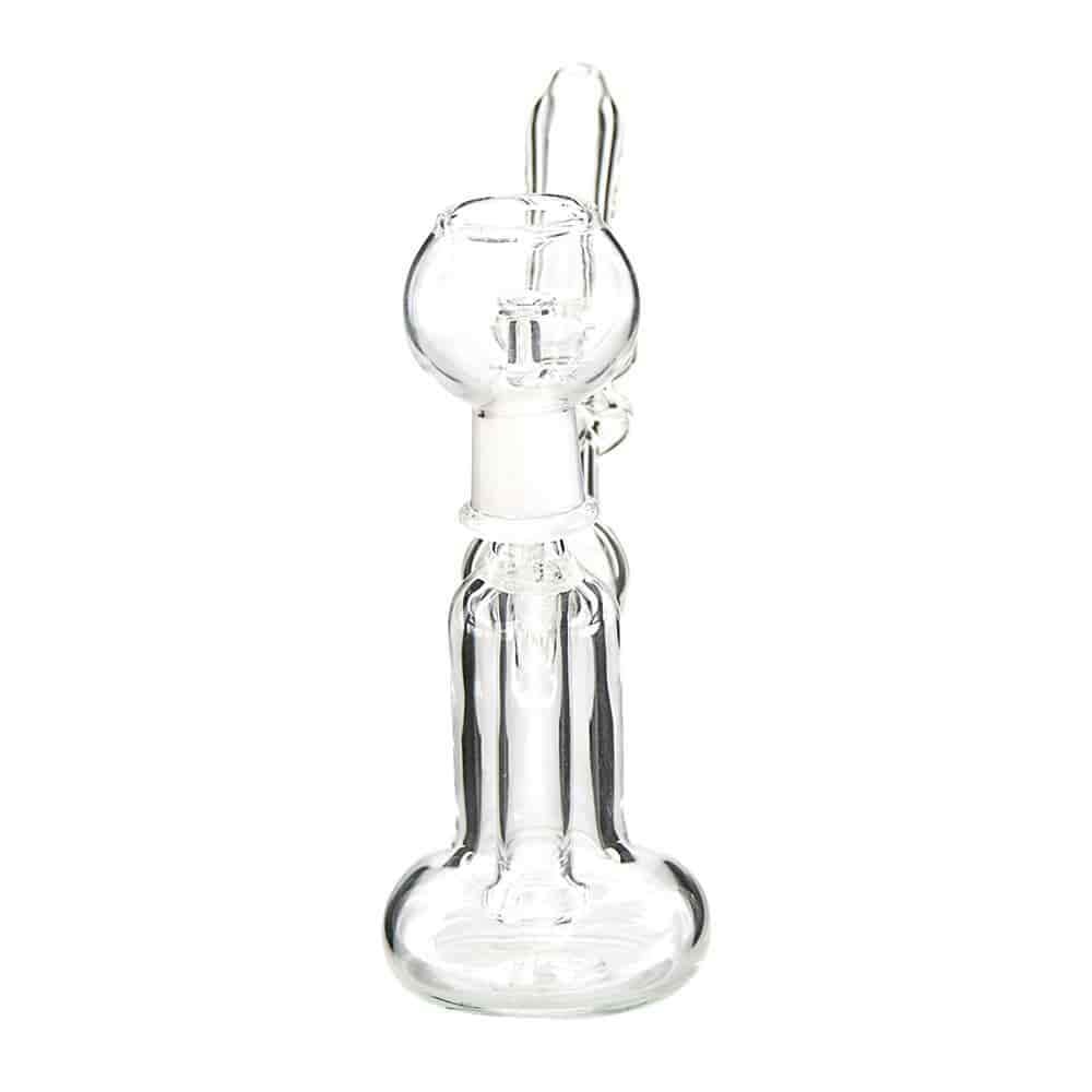 Generic Label 5.5" Double Ring Oil Rig 14mm - Clear / 2