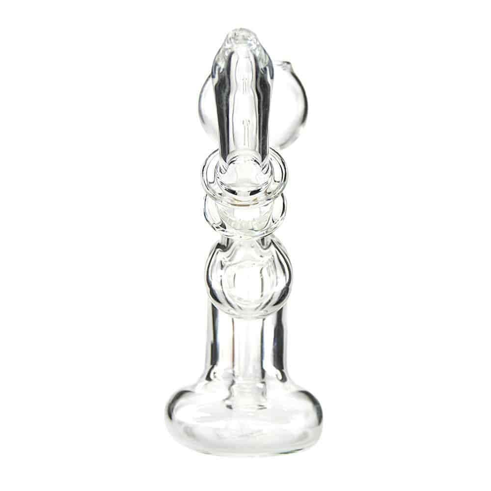 Generic Label 5.5" Double Ring Oil Rig 14mm - Clear / 4