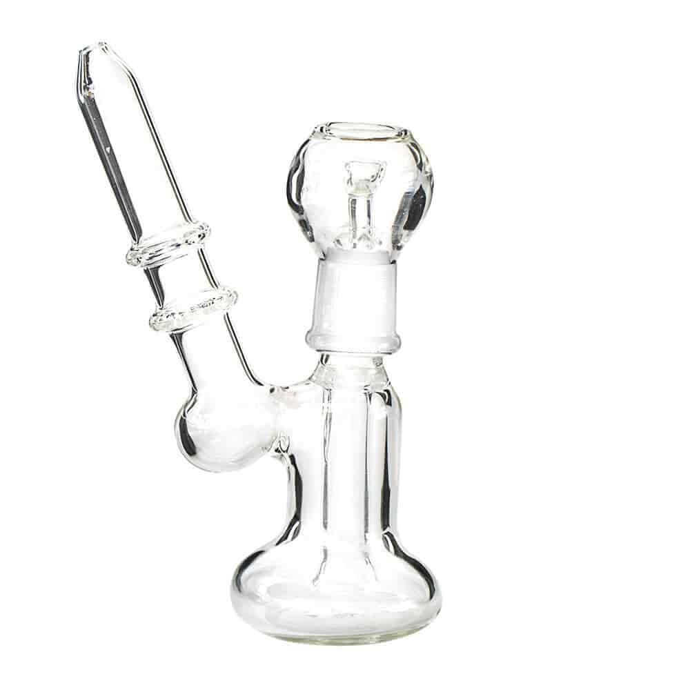 Generic Label 5.5" Double Ring Oil Rig 18mm - Clear / 3