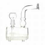 420º Below | 6" Barrel Dab Rig 14mm - Clear