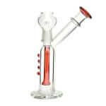 420º Below | 5.5" 4 Dot Showerhead Rig Water Pipe 14mm - Red