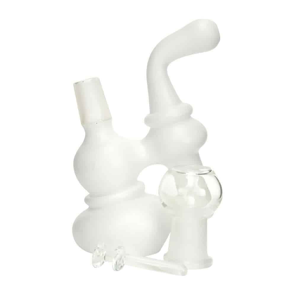 Generic Label 5.5" Glow in the Dark Recycler 18mm / 5