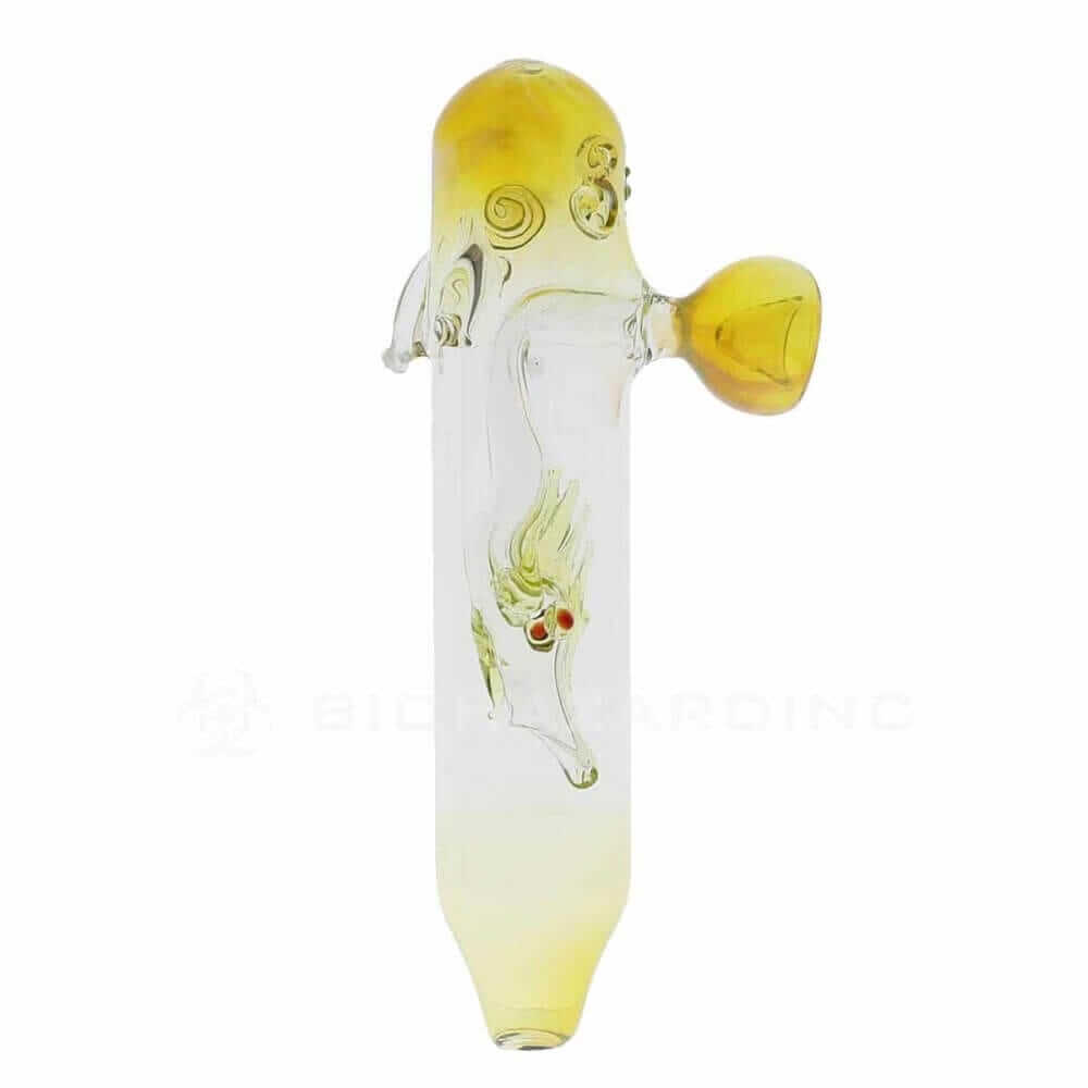 Bio 8" 50mm Dragon Steamroller Illuminati Glass Pipe