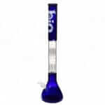 Bio Hazrard | 22" 50mm Double Tree Beaker Water Pipe - Blue