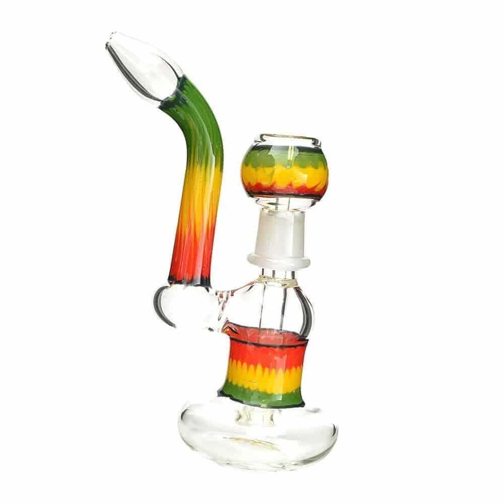 Generic Label 7.5" Raked Rasta Oil Rig - 18mm / 3