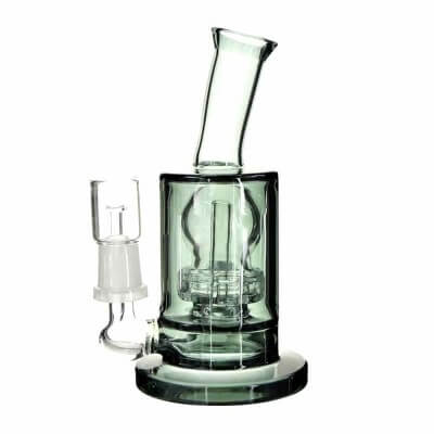 Generic Label 6" Black Genie Ball Perc Oil Rig 14mm