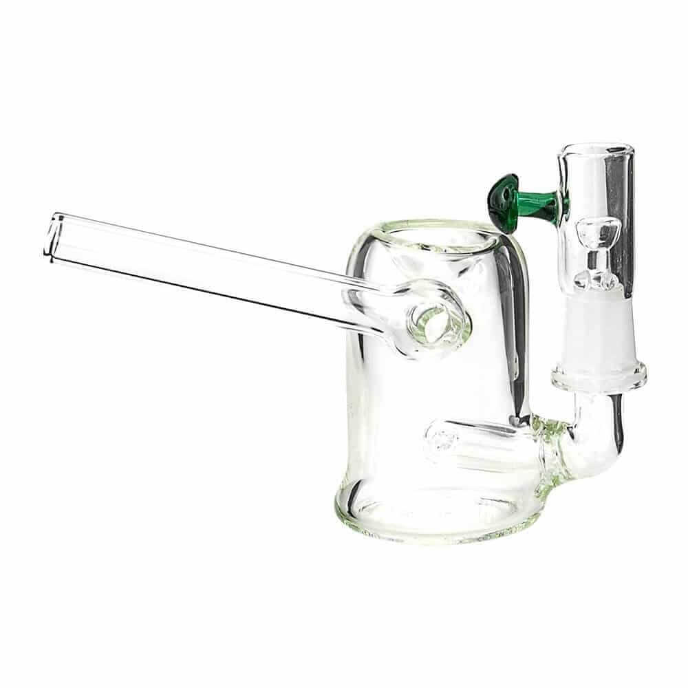 4:20 Generic Label 5.5" Space Gun Oil Rig w/ Inline Perc - 14mm / 3