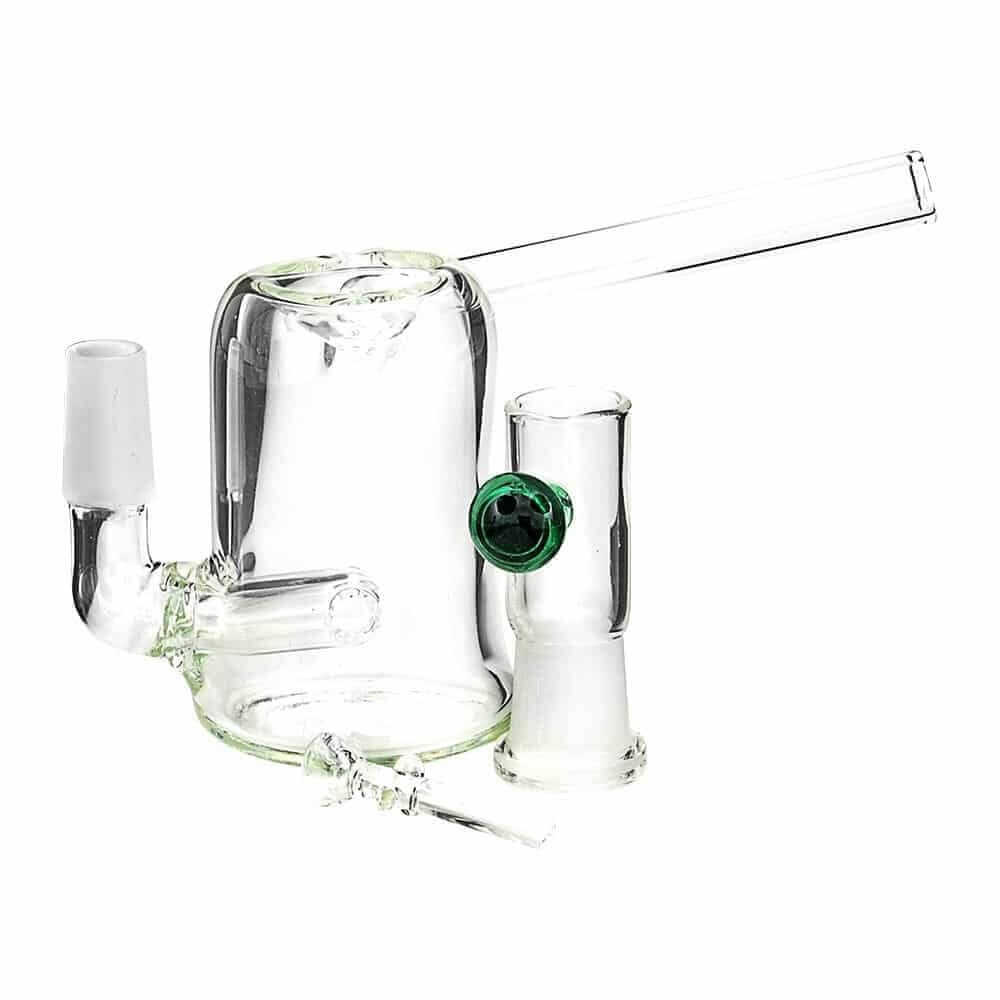 4:20 Generic Label 5.5" Space Gun Oil Rig w/ Inline Perc - 14mm / 4