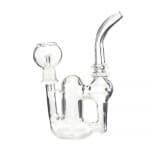 420º Below | 6.5" Double Ring Recycler - 14mm