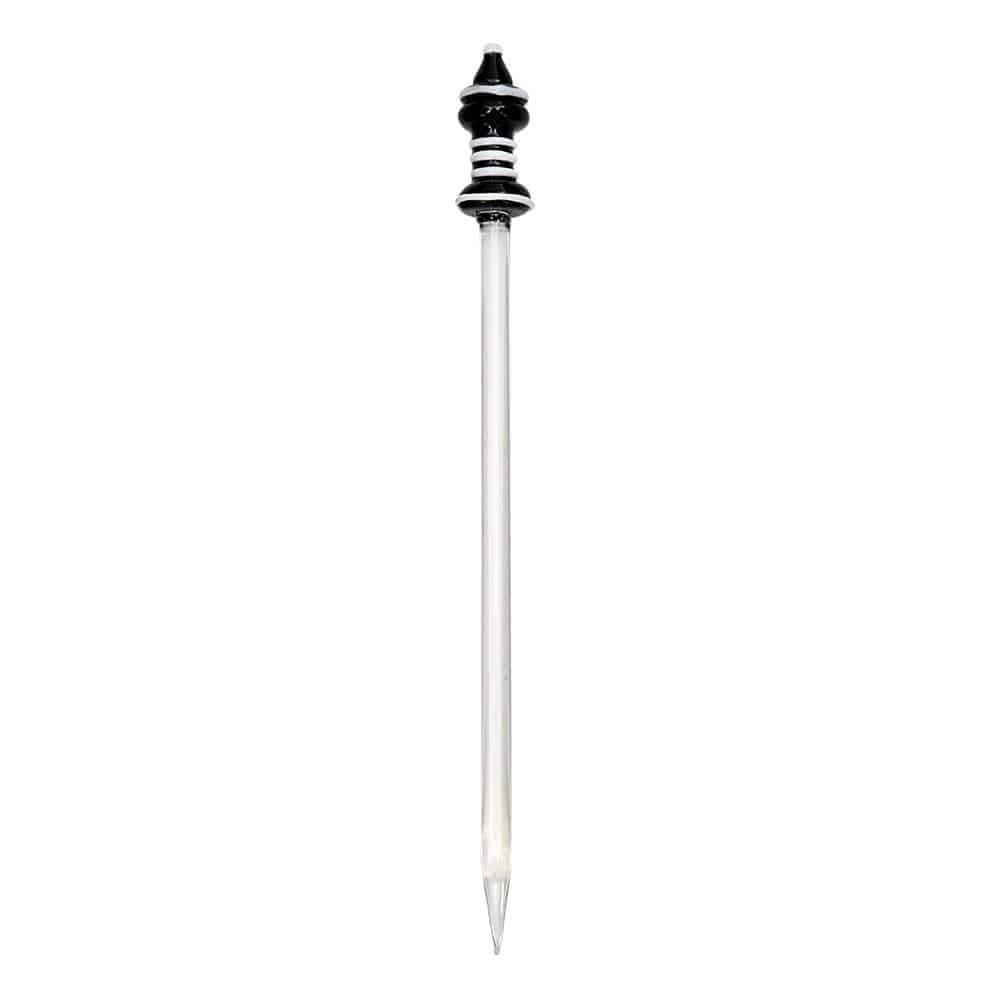 4:20 Generic Label 7" Glass Sword Dabber - Assorted Colors / 4