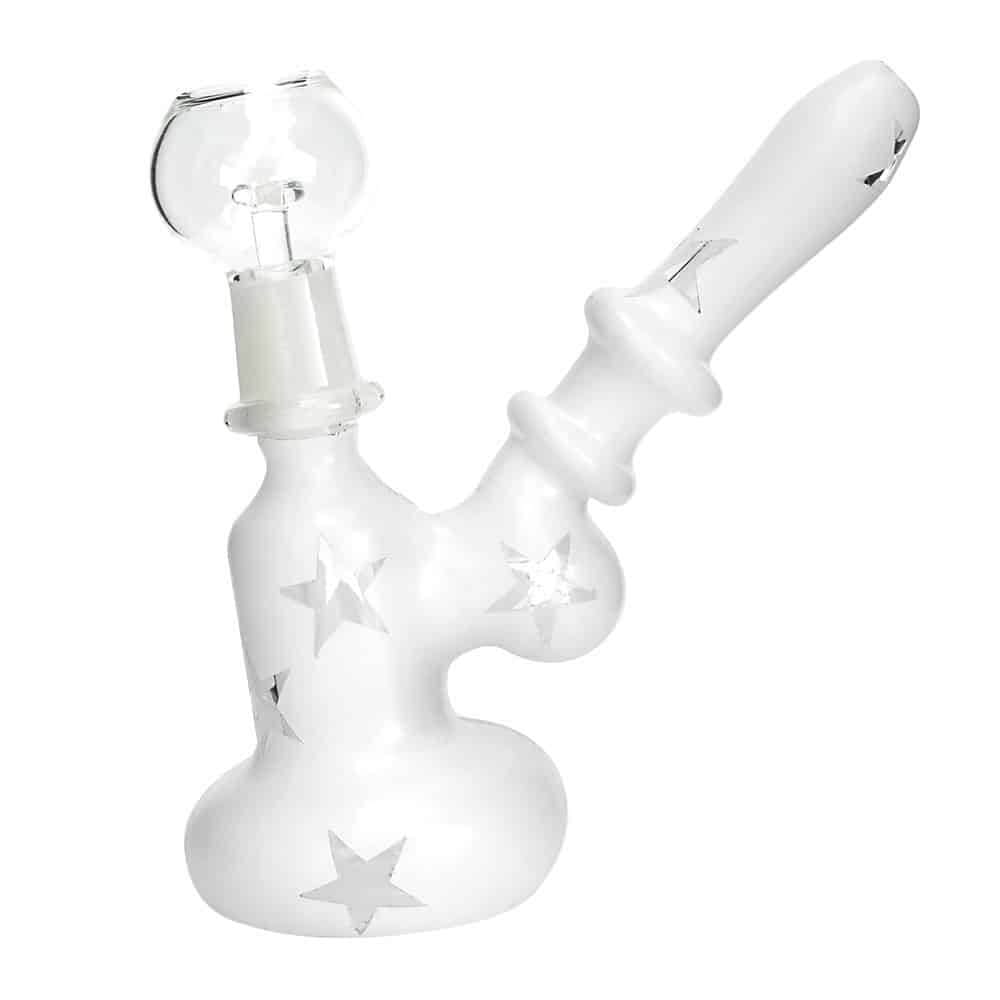 4:20 Generic Label 4.5" "Glow in the Dark Star" Oil Rig - 14mm