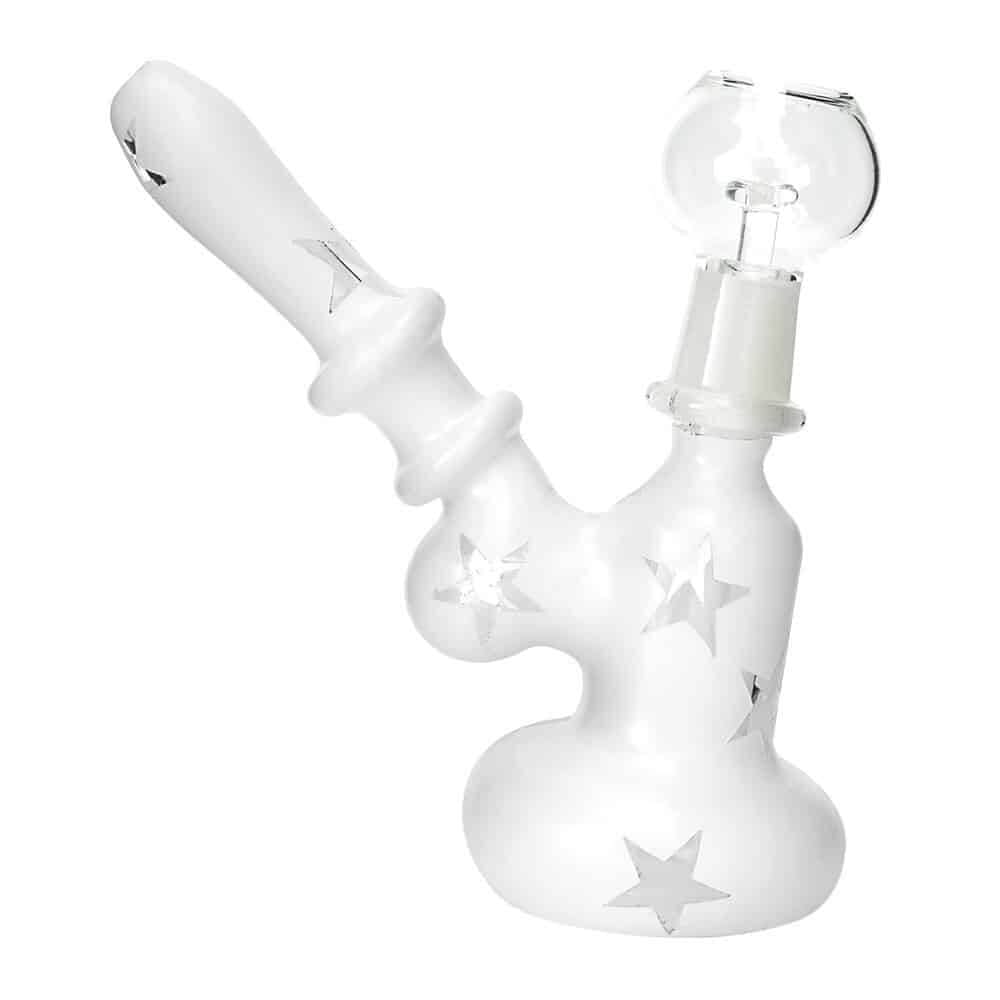 4:20 Generic Label 4.5" "Glow in the Dark Star" Oil Rig - 14mm / 3