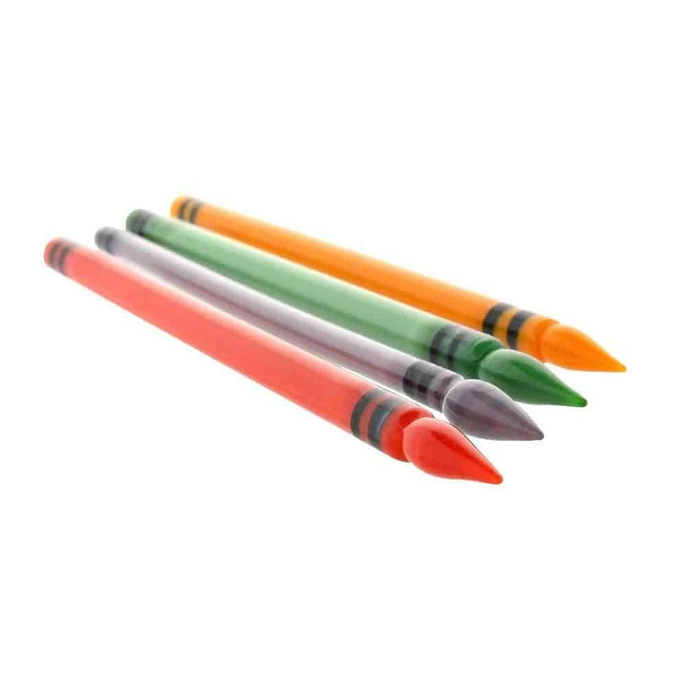 4:20 Generic Label 4.5" Crayon Dabber - Assorted Colors / 4