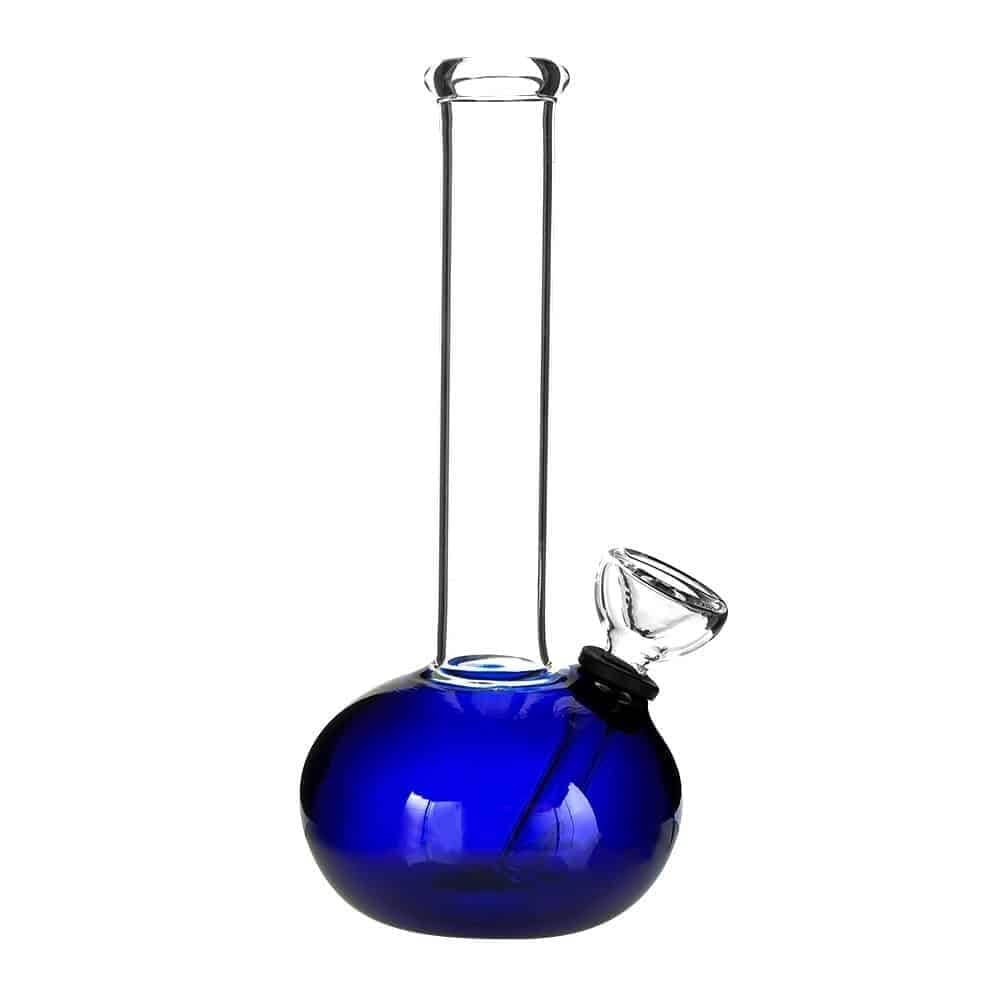 4:20 Generic Label 6" Blue Sphere Bong - 14mm / 3