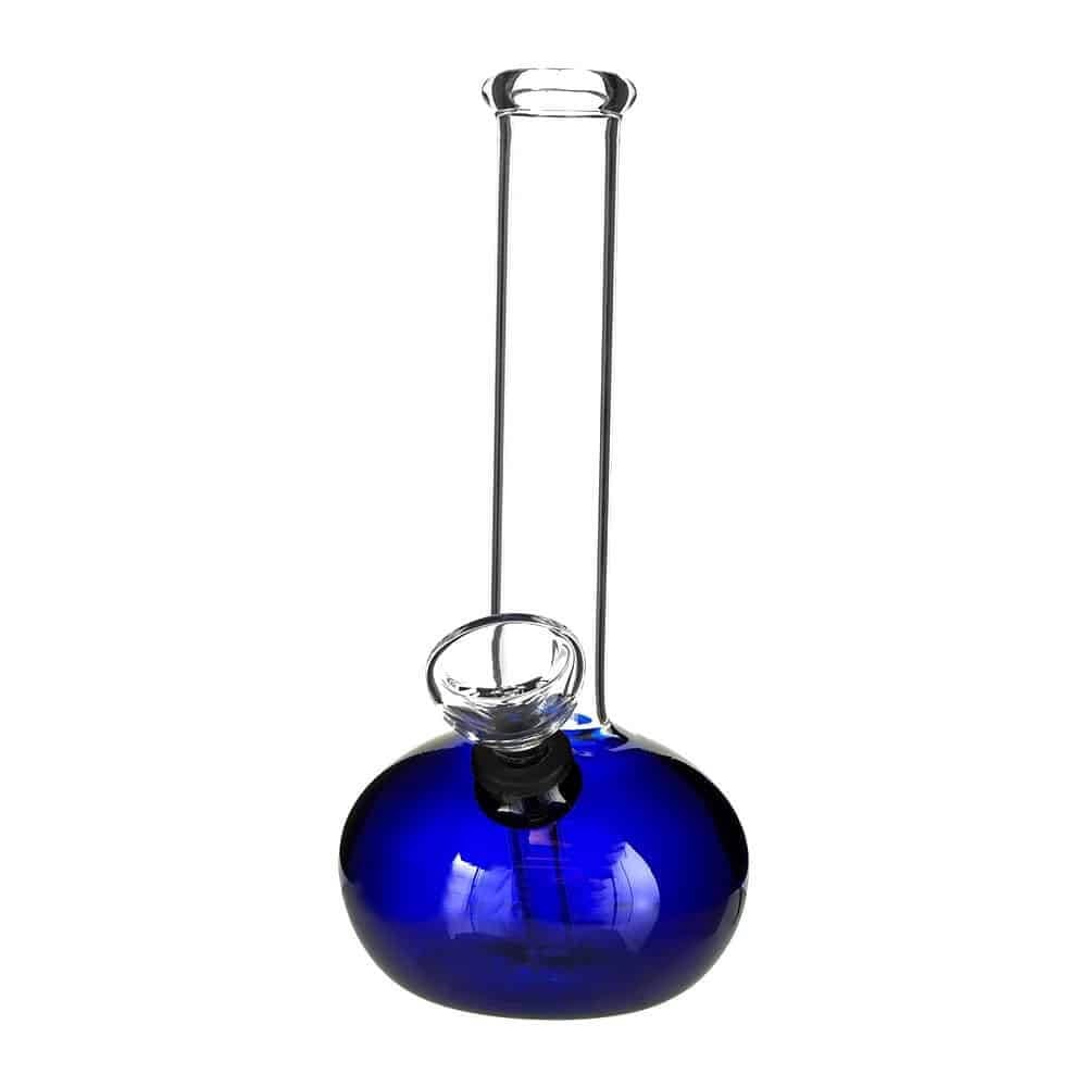 4:20 Generic Label 6" Blue Sphere Bong - 14mm / 3