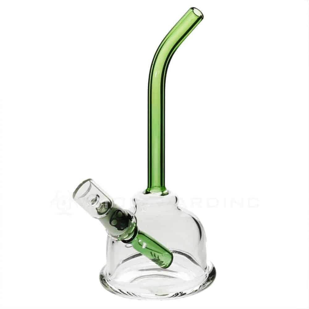 Bio Hazard 5" Bell Inline Dab Rig 10mm - Green