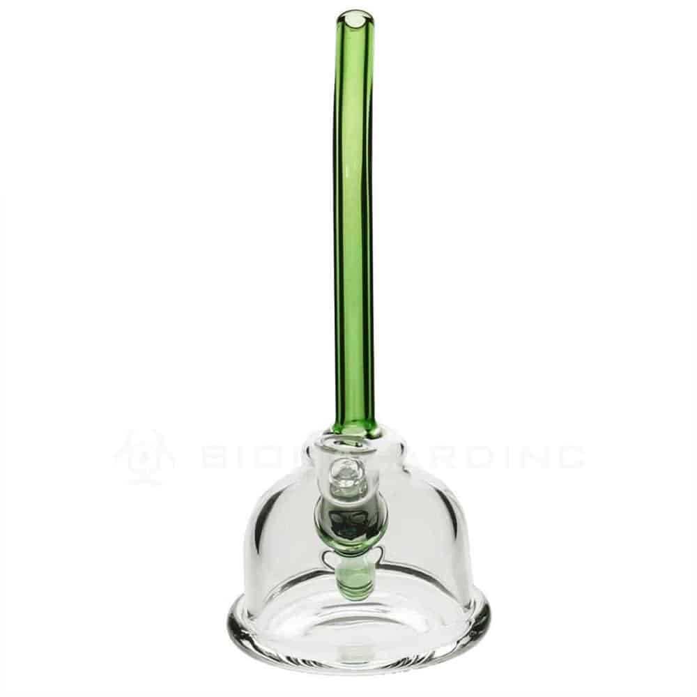 Bio Hazard 5" Bell Inline Dab Rig 10mm - Green / 2