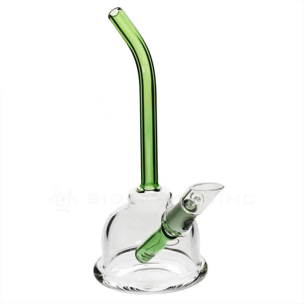 Bio Hazard 5" Bell Inline Dab Rig 10mm - Green / 3