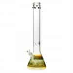 Bio Hazard 18" 50mm Beaker Water Pipe w/ Colored Marbles - Green Rake | Classic Design, Bigger Hits, Unmatched Durability