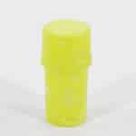 Medtainer | Storage w/ Grinder Yellow Marble Swirl - 20 Dram | Your On-The-Go Storage & Grinder Solution