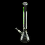 ROOR | Classic Beaker 18" Water Pipe 50mm x 7mm - Green | Elevate Your Glass Collection with German Precision