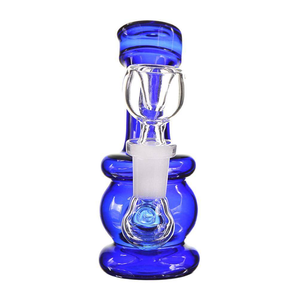 4:20 Generic Label 4" Mini Water Pipe - 10mm - 4