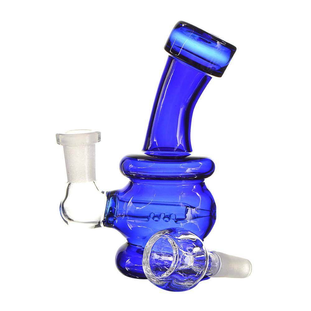 4:20 Generic Label 4" Mini Water Pipe - 10mm - 5