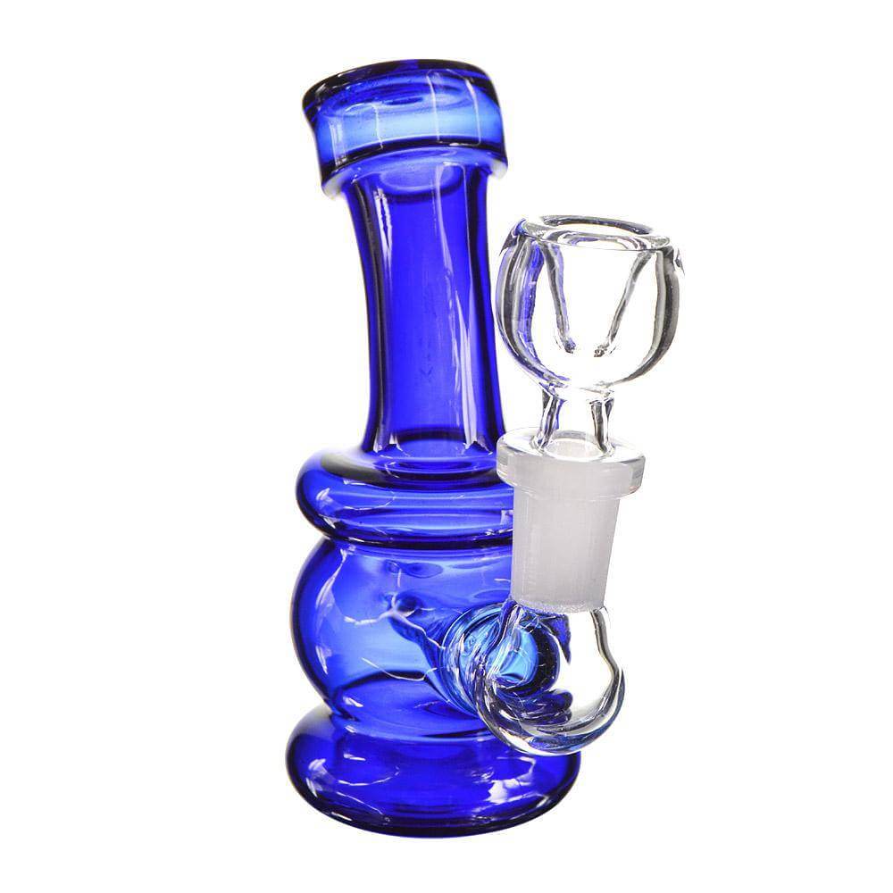 4:20 Generic Label 4" Mini Water Pipe - 10mm - 6