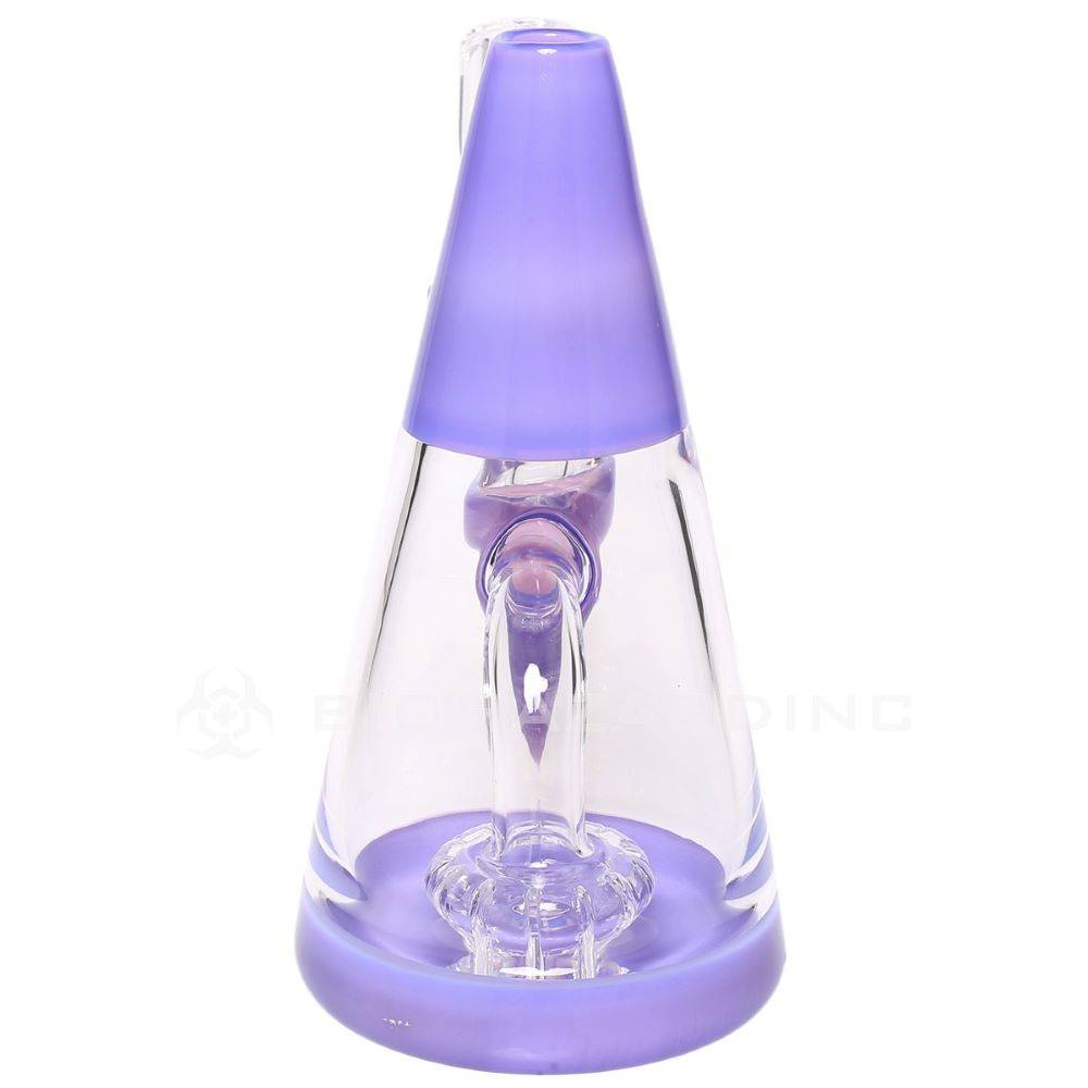 Bio Hazard Minimalist 5" Water Pipe Rig - Purple - 6