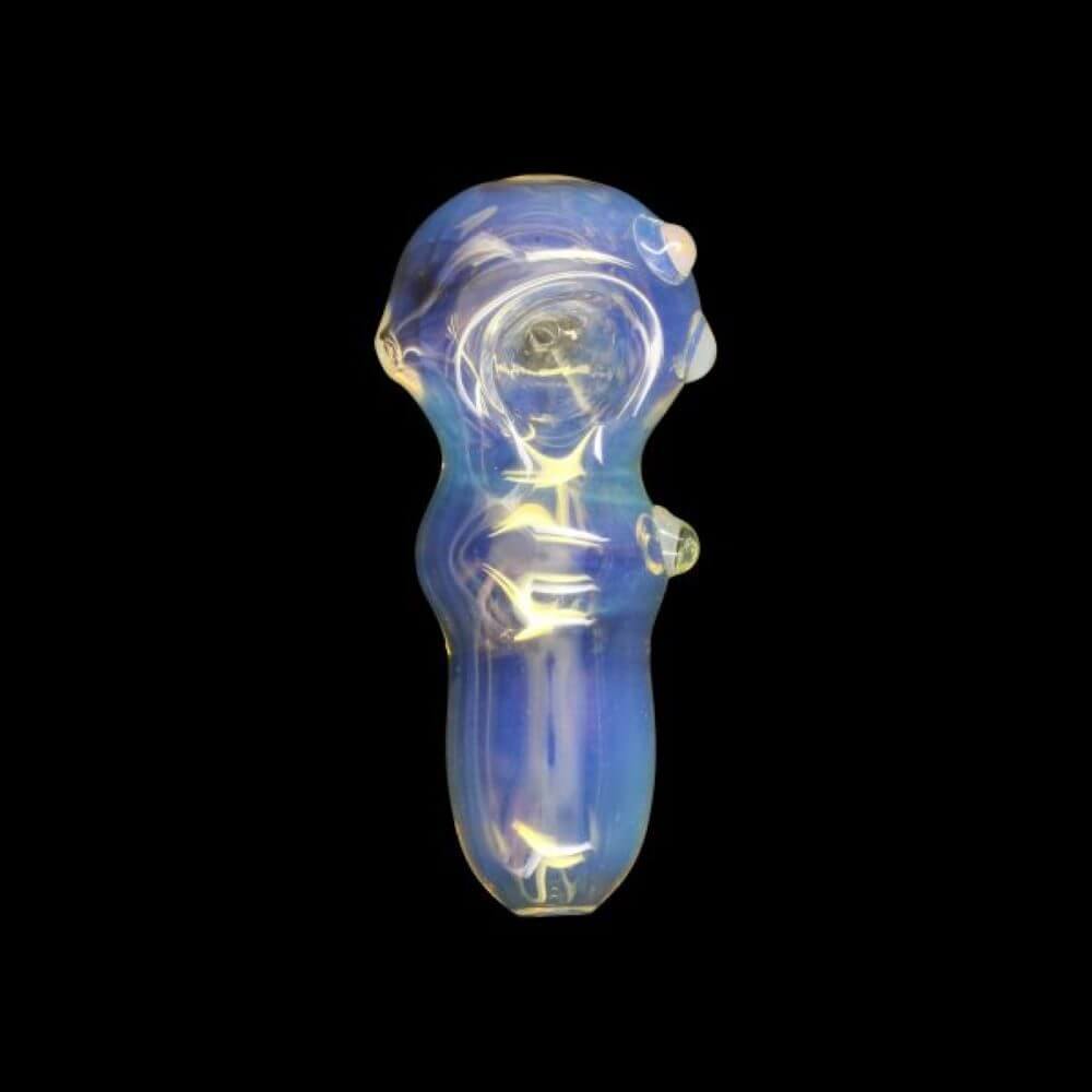 chameleon glass pacifier puffer hand pipe