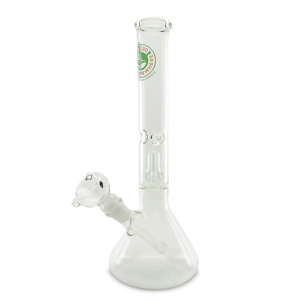 12'' Single Showerhead Perc Beaker Water Pipe