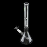 It's 4:20 Somewhere | 13'' Single Showerhead Perc Beaker Water Pipe | Elevate Your Smoking Experience with Style