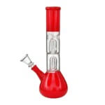 420º Below | Straight Neck Double Chamber Dome Perc 12" Beaker Water Pipe