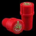 Medtainer | "Its 420 Somewhere" Storage w/ Grinder - 20 Dram | The Ultimate Portable Combo for Herb Lovers