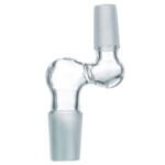 420º Below | Glass 90 Degree Male To Male Step Up Adapter - 18mm to 14mm | Customize Your Setup with Ease