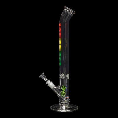 ROOR Classic 18" Straight Tube Bent Neck "Rasta" 01