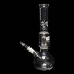 ROOR Tech | 14" 4-Arm Tree Bubble Base Water Pipe | Classic Design with Modern Performance