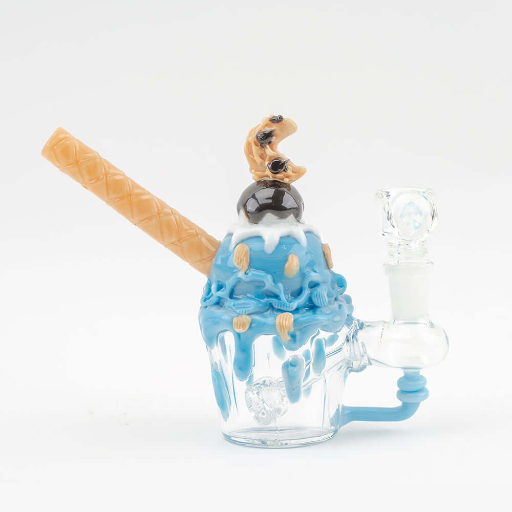 Empire Glassworks Cookie Monster Sundae Mini Water Pipe
