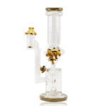 Empire Glassworks | Save The Bee's Recycler Water Pipe | Dive into Sweet Serenity