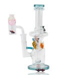 Empire Glassworks | Mini Recycler Rig East Australian Current | Your Oasis of Vibes